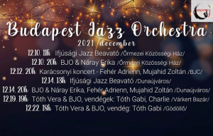 Budapest Jazz Orchestra karácsonyi koncertjei